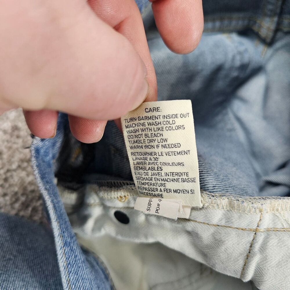 Ralph Lauren Denim Supply Jeans Mens 33x30 Slim Straight Distressed Grunge Work - Picture 9 of 16